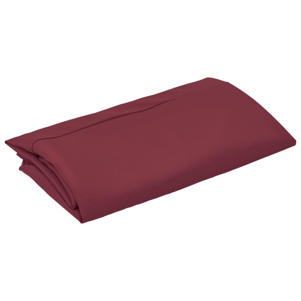 Vidaxl nadomestna krpa za plavajoči parasol 300 cm Bordeaux rdeča