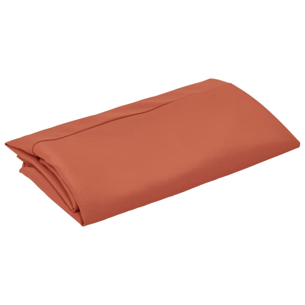Vidaxl replacement cloth for floating parasol 300 cm terracotta -colored