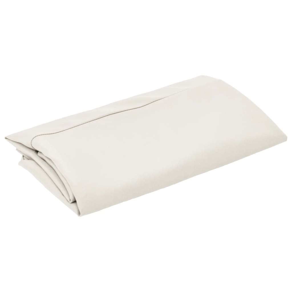 Tissu de remplacement Vidaxl pour parasol flottant 350 cm Blanc