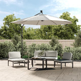 Tissu de remplacement Vidaxl pour parasol flottant 350 cm Blanc