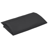 Tissu de remplacement Vidaxl pour parasol flottant 350 cm noir
