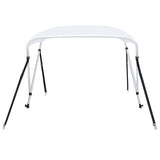 VidaXL bimini top 2 arches 180x130x110 cm white