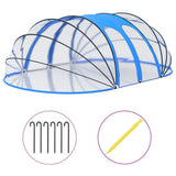 Vidaxl Schwimmbad Kuppel Oval 620x410x205 cm