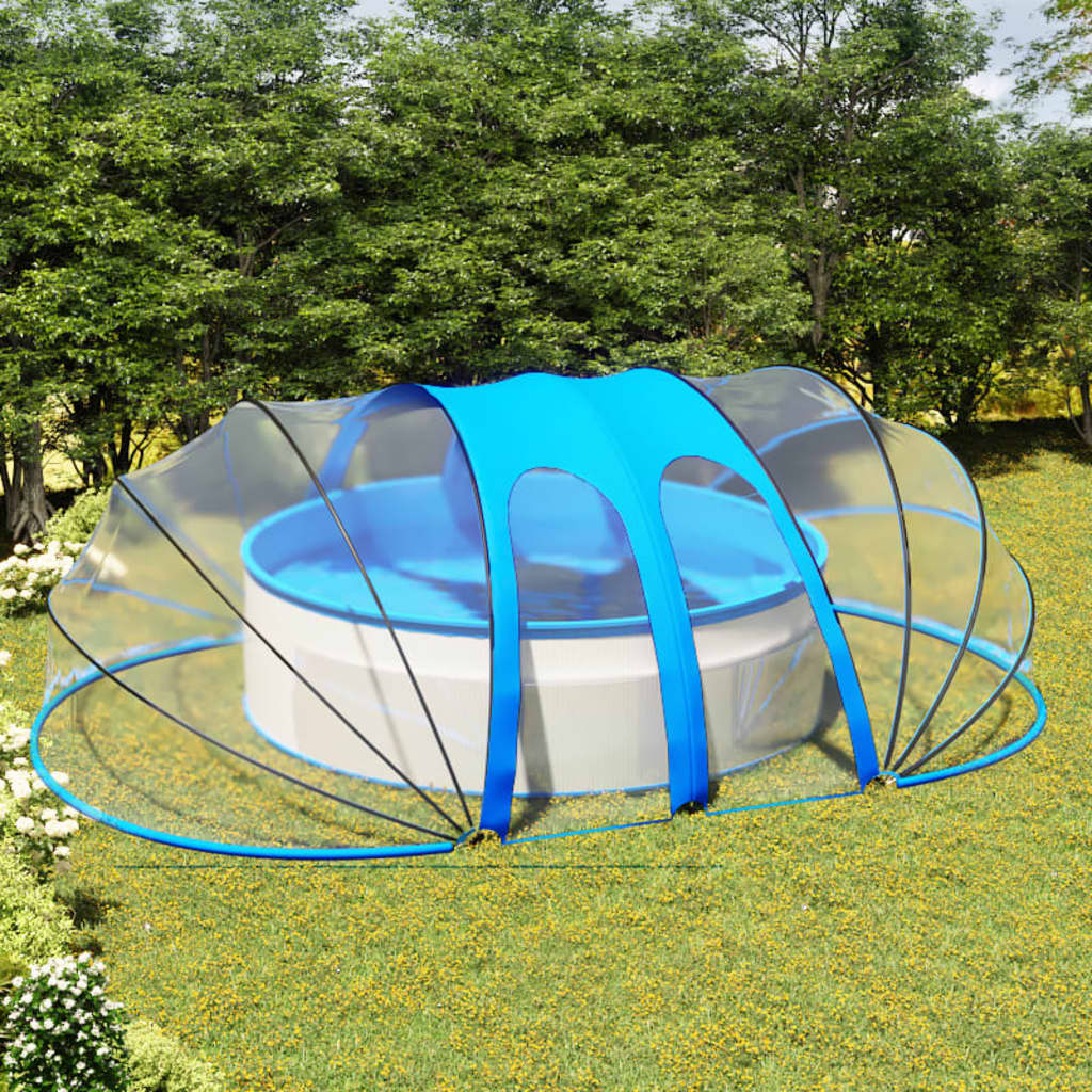 Vidaxl Schwimmbad Kuppel Oval 620x410x205 cm
