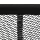 Vidaxl Fly Curtain 100x220 cm Polyester Mesh Nero