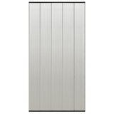 Cortina de mosca vidaxl de 5 peças 120x240 cm preto