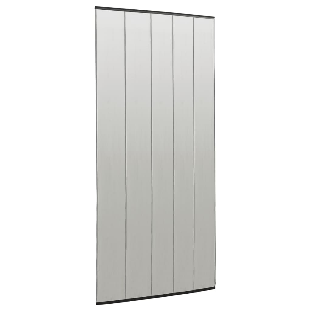 Cortina de mosca vidaxl de 5 peças 120x240 cm preto