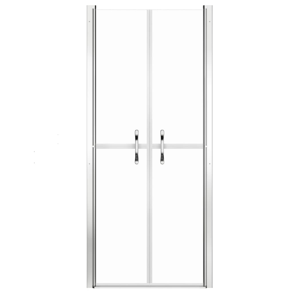Vidaxl brusedør 96x190 cm ESG gennemsigtig