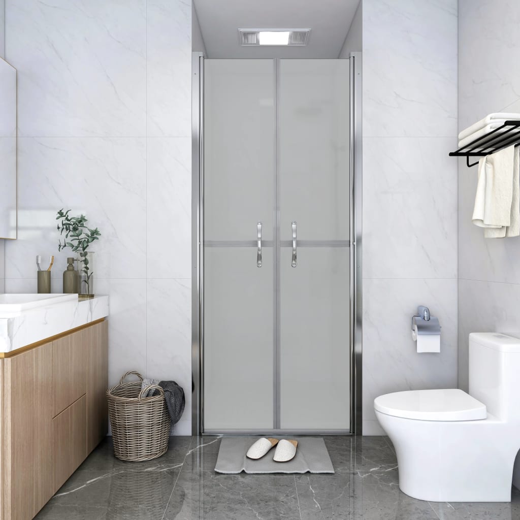 Vidaxl shower door 101x190 cm esg matt