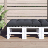 Vidaxl Pallet cushion 120x80x12 cm Fabric Anthracite -colored
