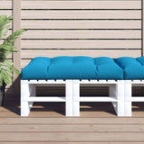 Vidaxl paletna blazina 120x80x12 cm tkanina modra