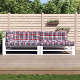 Vidaxl Palette Këssen 5 Sodscase Muster Stoff Rot