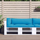 Vidaxl Pallet cushions 3 st fabric blue