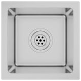 Vidaxl sink handmade stainless steel