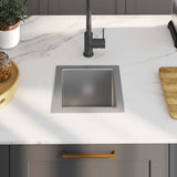 Vidaxl sink handmade stainless steel
