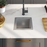 Vidaxl sink handmade stainless steel