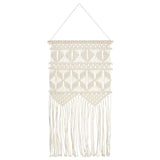 Vidaxl Wall Hanger Macramé 40x80 cm bomull