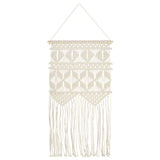 Vidaxl Wall hanger Macramé 40x80 cm cotton