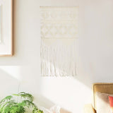 Vidaxl Wall hanger Macramé 40x80 cm cotton