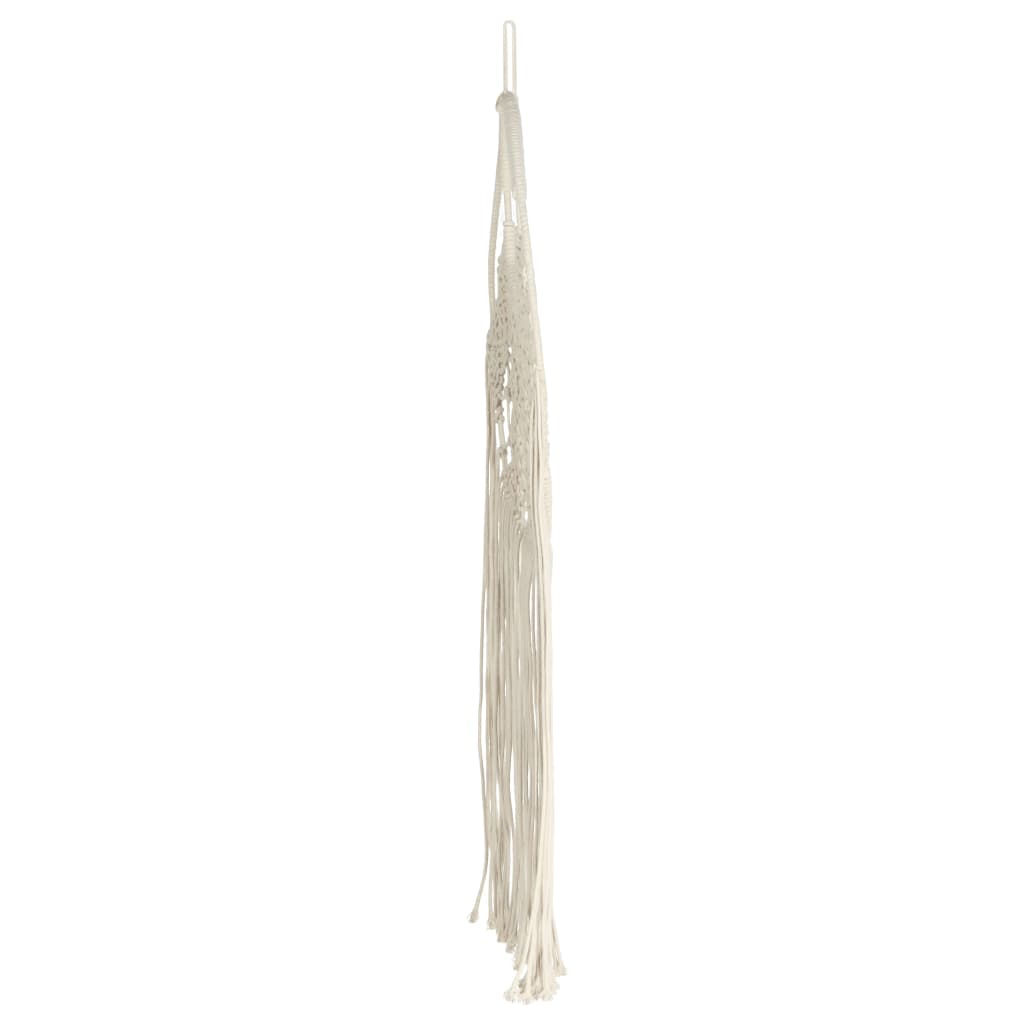 Vidaxl Wall hanger Macramé 40x80 cm cotton