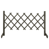 VidaXL Garden slat work 120x60 cm Solid pine Gray