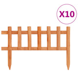 Vidaxl Gazon edges 10 st 4.4 m Vurenhout