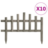 Vidaxl Gazon edges 10 st 4.4 m Vurenhout