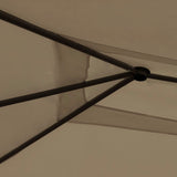 Vidaxx arbor 160 g m² 3x4x2.6 m taupe