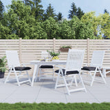 VIDAXL -Stuhlkissen 4 PCs 40x40x7 cm Oxford Stoffanthrazit -gelöscht