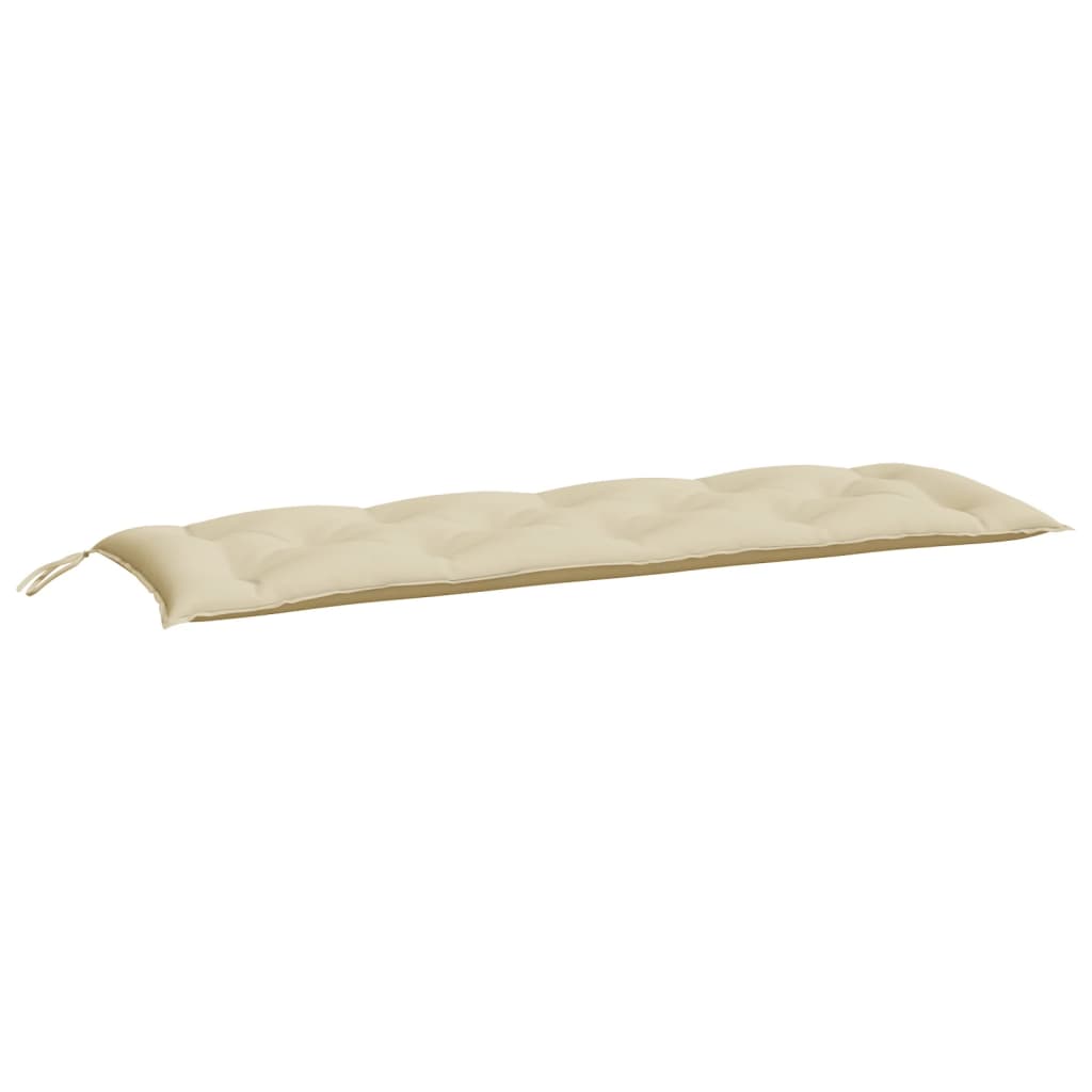 Vidaxl Garden bench cushion 150x50x7 cm Oxford fabric beige