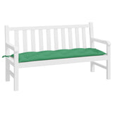 Vidaxl Garden bench cushion 150x50x7 cm Oxford fabric green