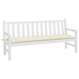 Vidaxl Garden bench cushion 180x50x7 cm Oxford fabric crèmewit
