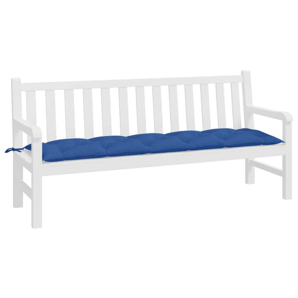 Vidaxl Garden Bench Poduszka 180x50x7 CM Oxford Tkanina Blue