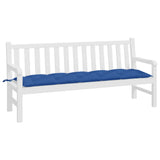 Vidaxl Garden Bench Poduszka 180x50x7 CM Oxford Tkanina Blue
