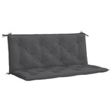 Vidaxl Garden Bench polštář 120x (50+50) x7 cm Oxfordská textilie Antracite Colored