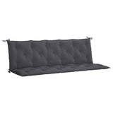 Vidaxl garden bench cushion 180x(50+50)x7 cm oxford fabric anthracite