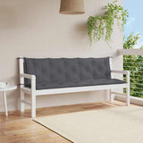 Vidaxl garden bench cushion 180x(50+50)x7 cm oxford fabric anthracite