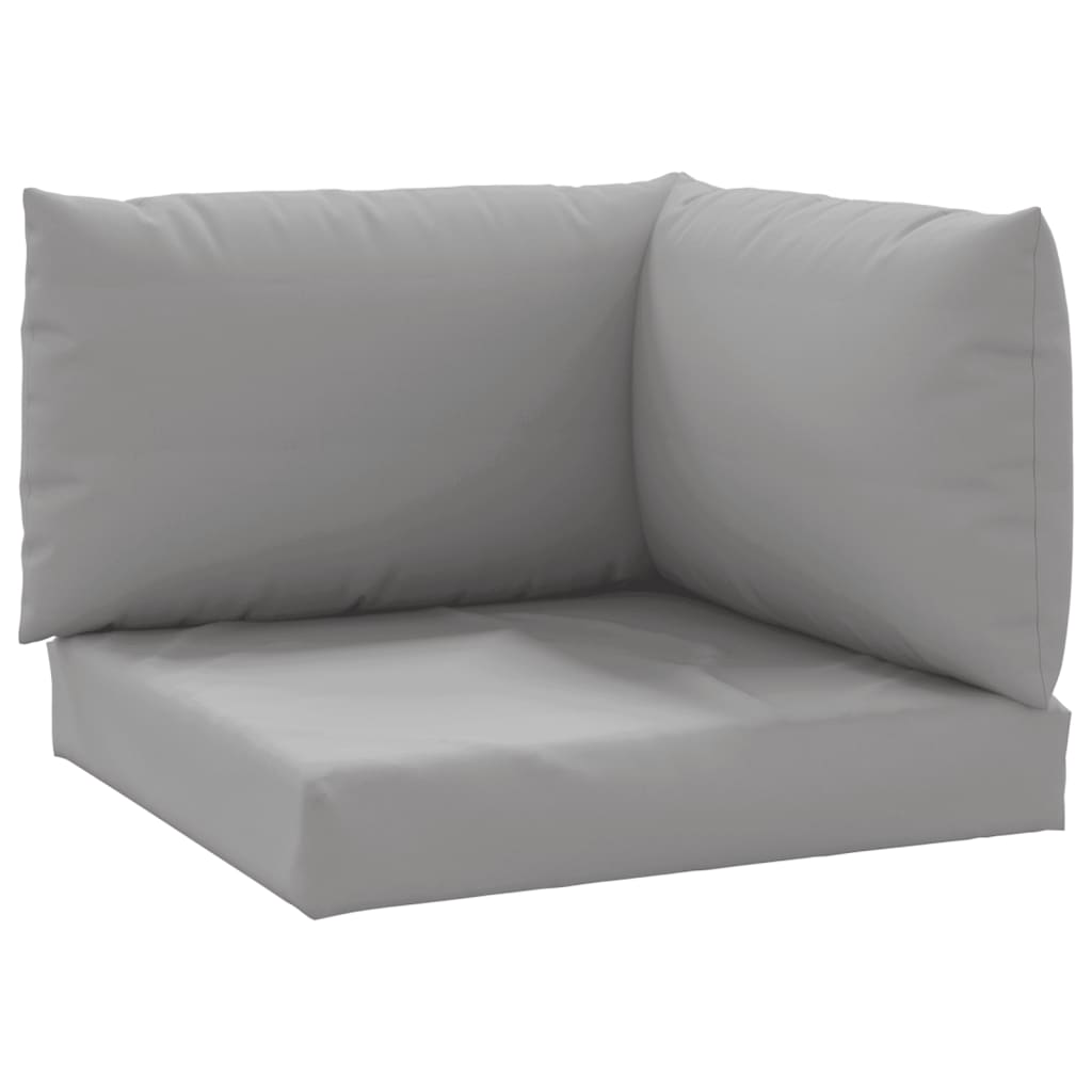 Vidaxl palet poduszki 3 St Oxford Fabric Grey