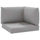 Vidaxl palet poduszki 3 St Oxford Fabric Grey