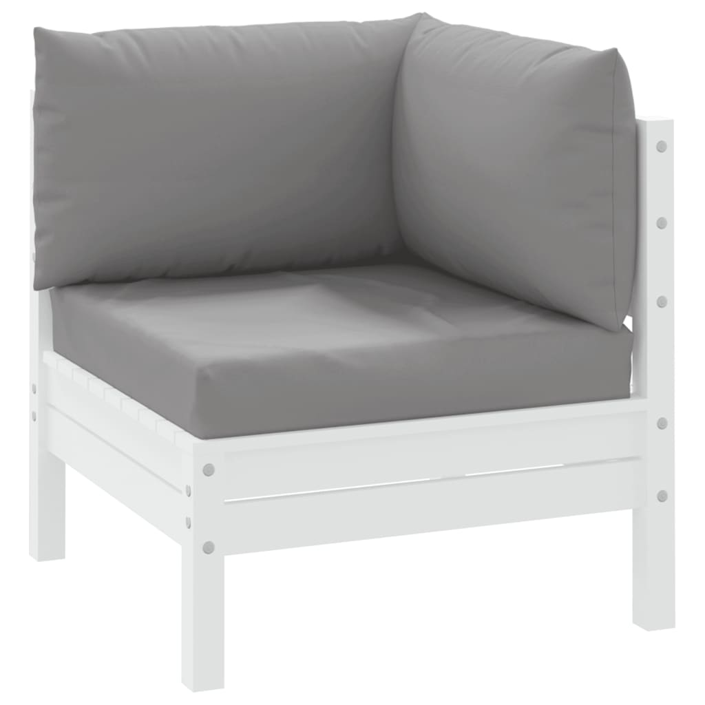 Vidaxl palet poduszki 3 St Oxford Fabric Grey