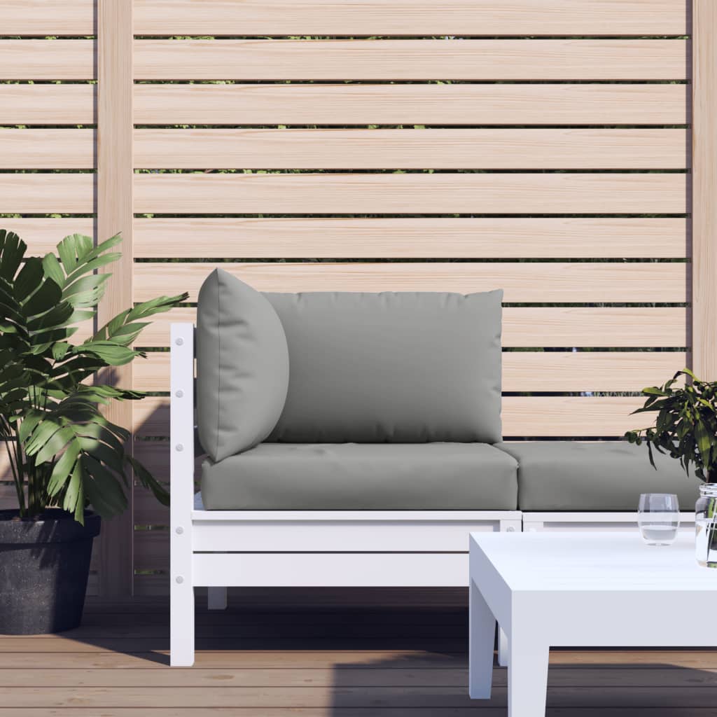 Vidaxl palet poduszki 3 St Oxford Fabric Grey