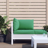 Cojines de paleta Vidaxl 3 st oxford tela verde