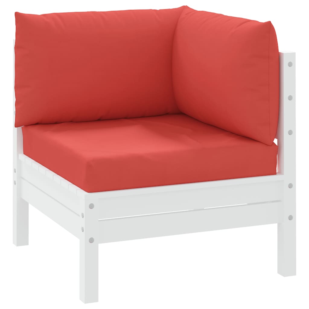 Vidaxl Pallet CUDIONS 3 St Oxford Fabric Red