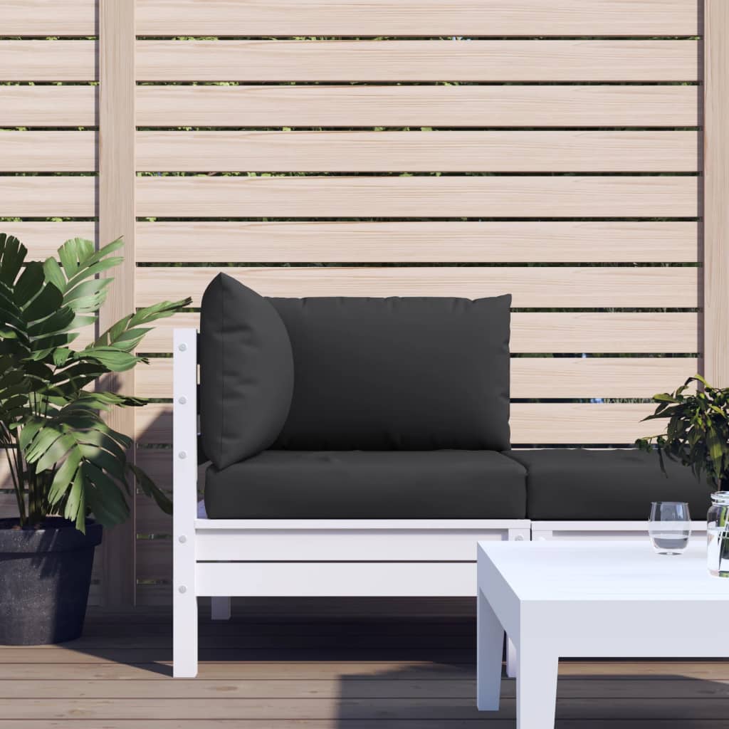 Vidaxl Pallet Cushions 3 St Oxford Fabric nero