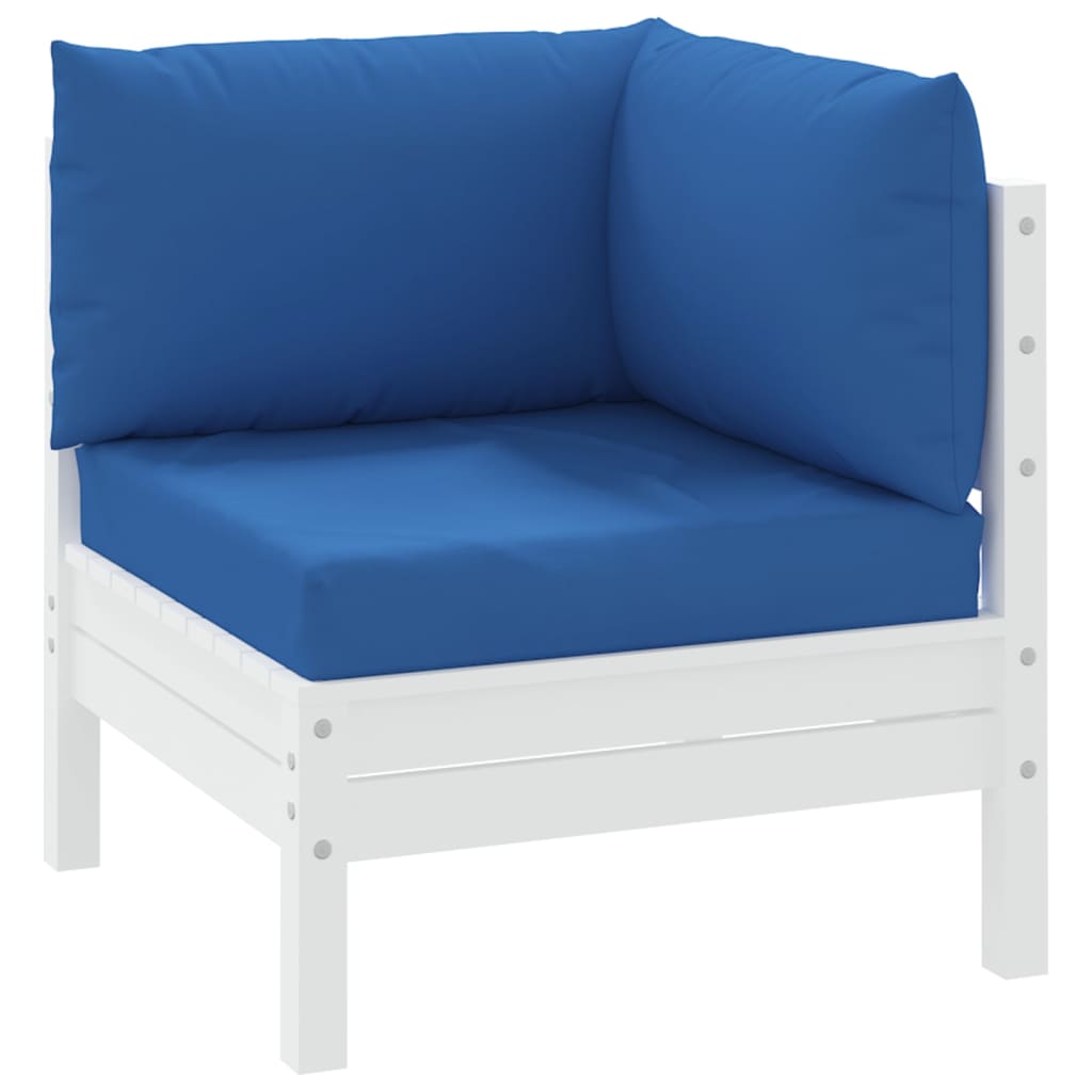 Cuscini di pallet Vidaxl 3 St Oxford Fabric Blue