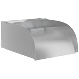 Cascada Vidaxl con LED 30x34x14 cm de acero inoxidable 304