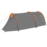 Tenda Vidaxl Grigio e arancione di 4 persone