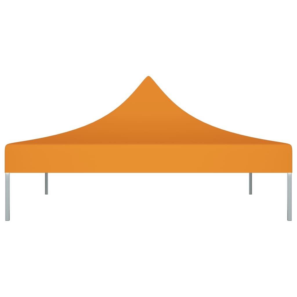 Střecha stanu Vidaxl Party 270 g m² 3x3 m oranžová