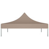 Vidaxl partytentdak 270 g m² 3x3 m taupe