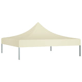 Střecha stanu Vidaxl Party 270 g m² 2x2 m krém